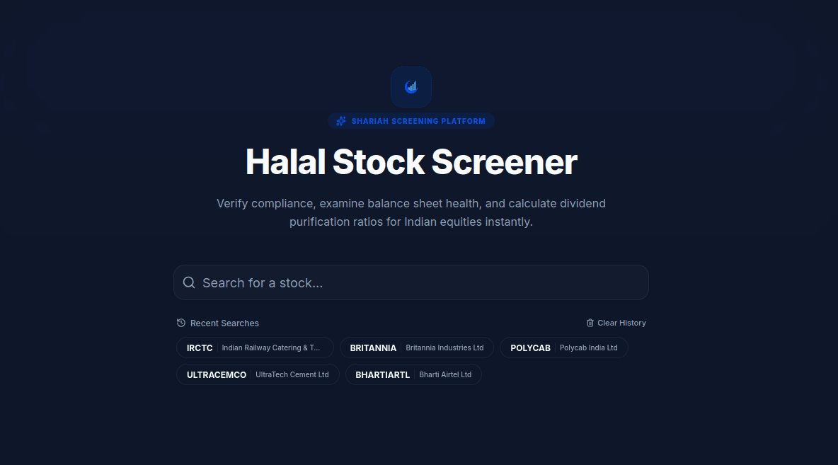 Halalify - Shariah Screening Platform